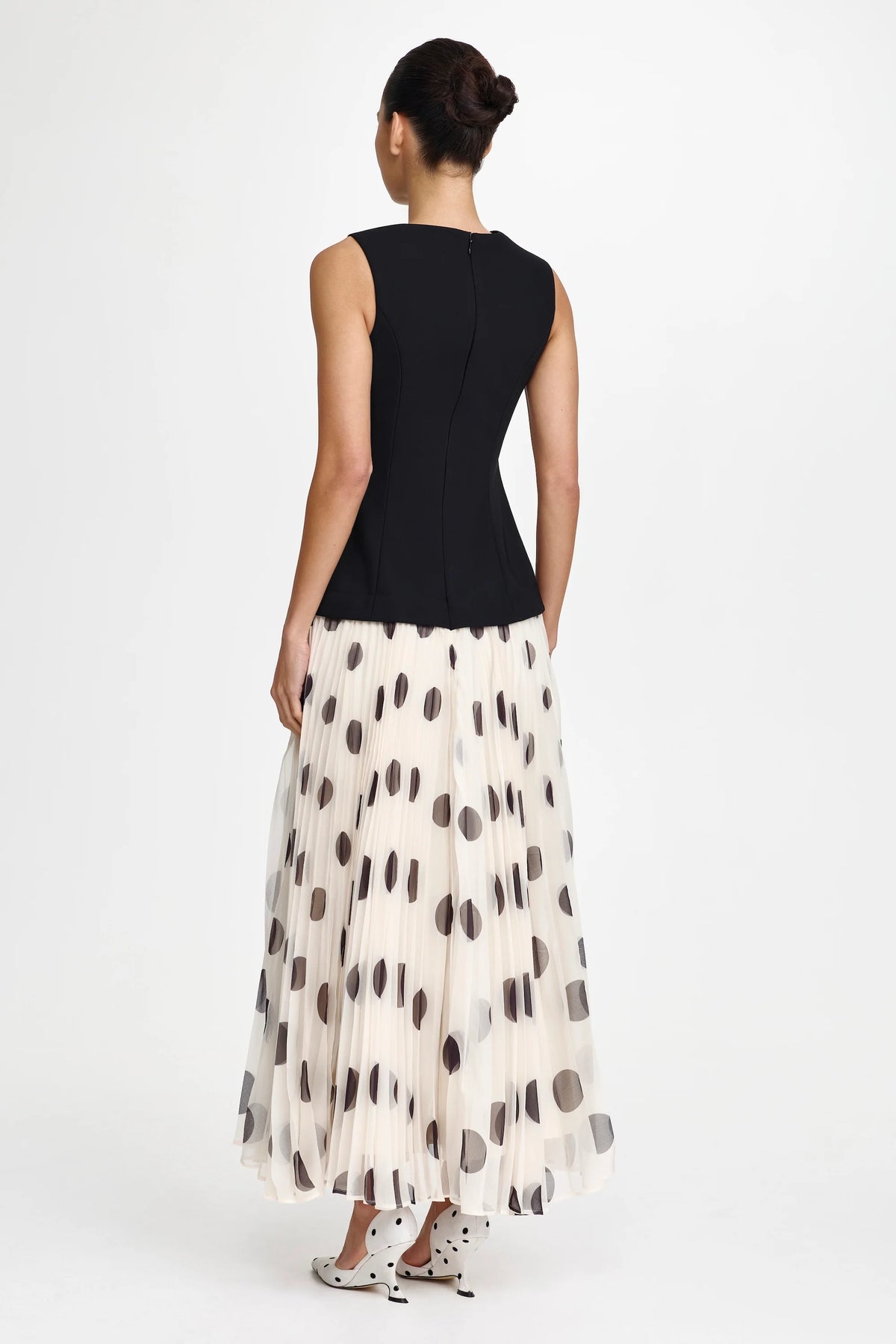 ACLER - Poznik Maxi Dress in Dotty
