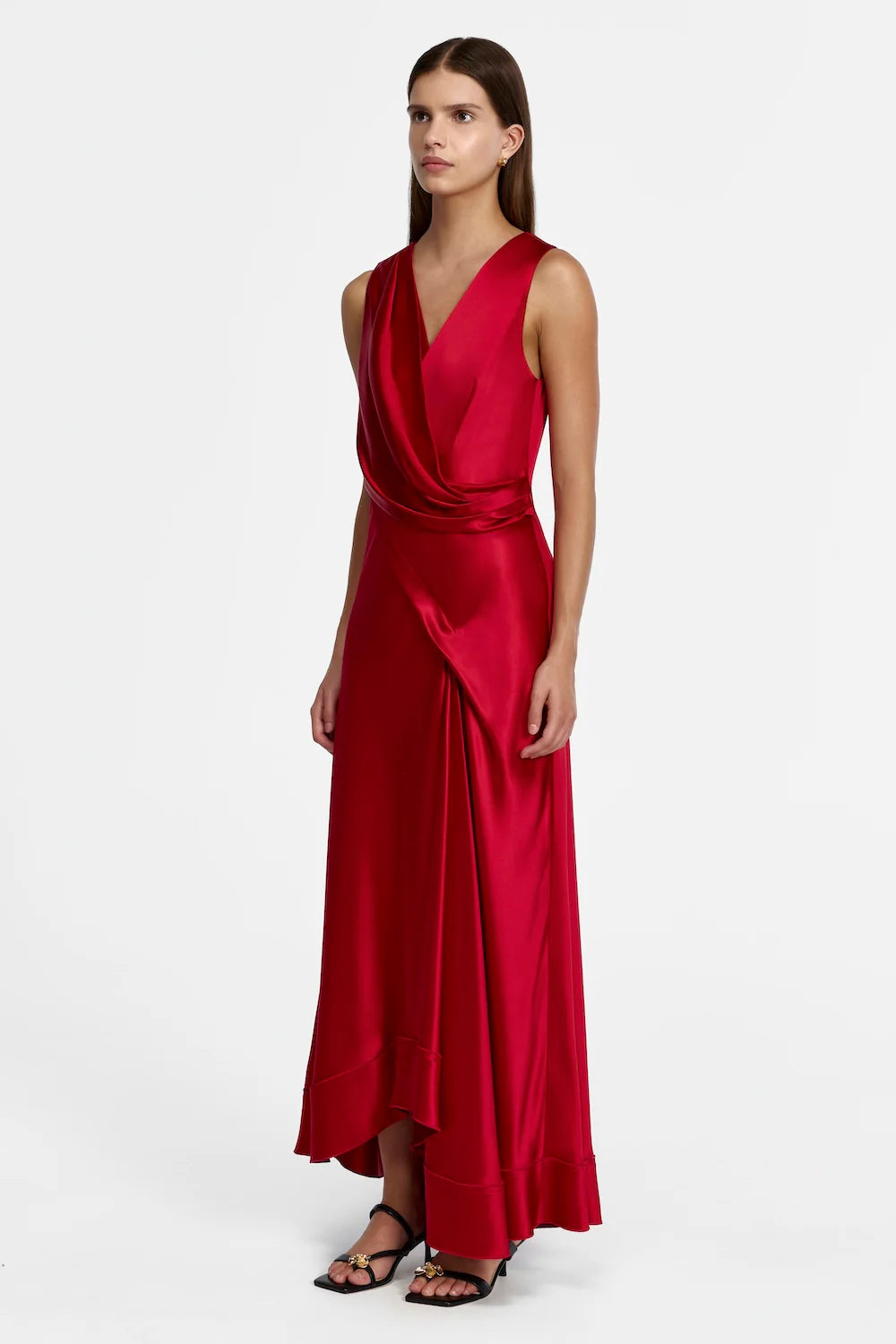 ACLER - Eastcroft Maxi Dress in Garnet