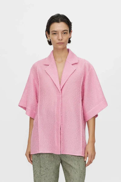 CAMILLA AND MARC Merle Short Sleeve Shirt-rose
