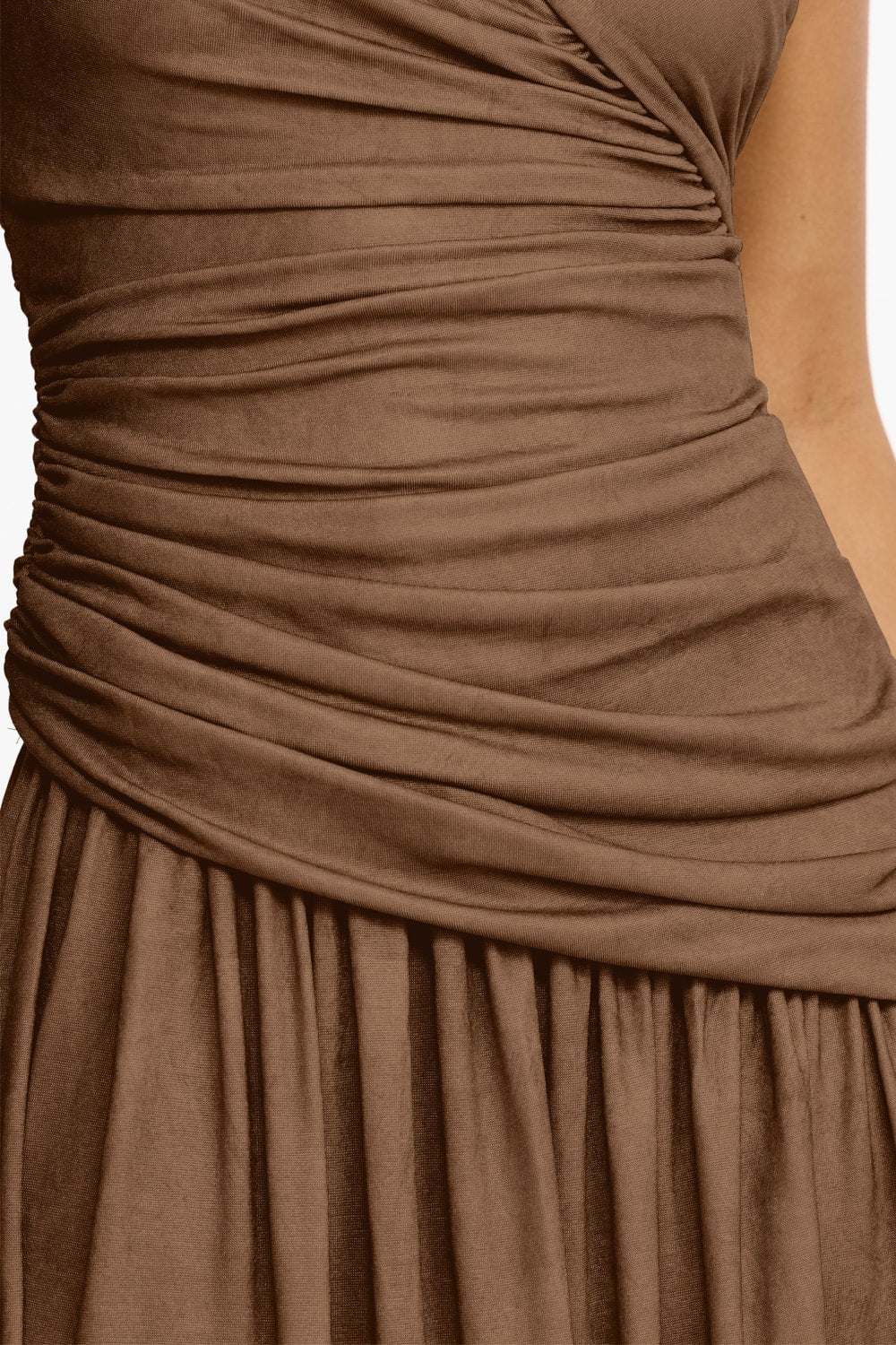 ACLER - Deanhill Maxi Dress in Sepia