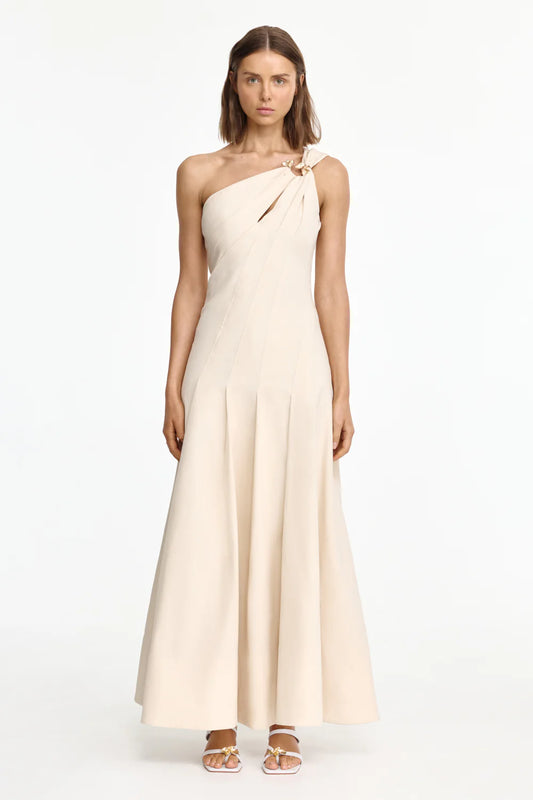 ACLER - Delgate Maxi Dress in Pebble