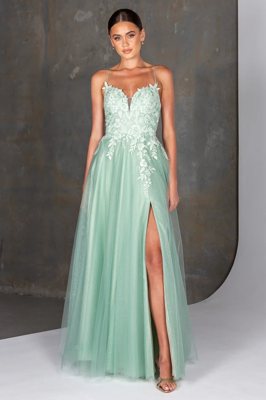 TANIA OLSEN Dolce Dress in Sage