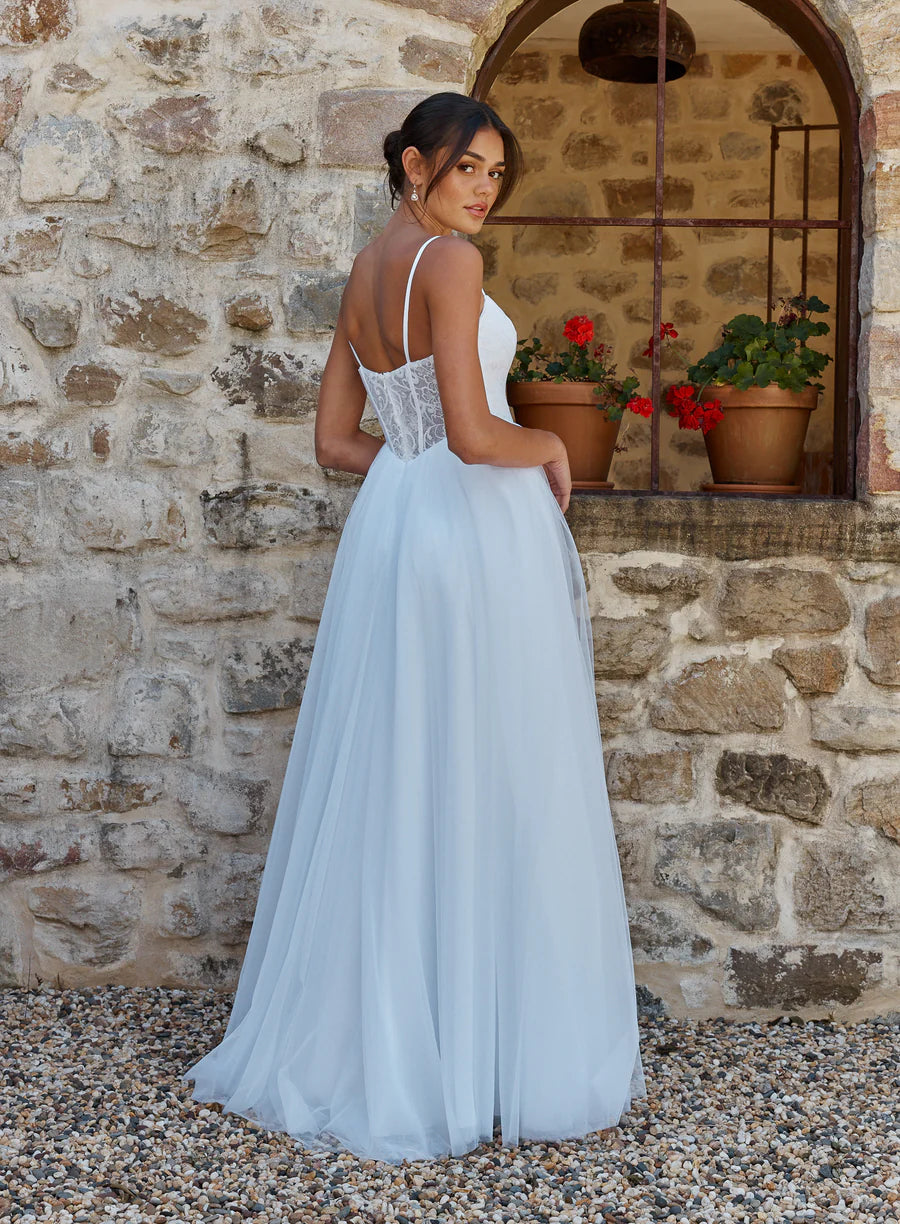 TANIA OLSEN Dana Dress in Pure White
