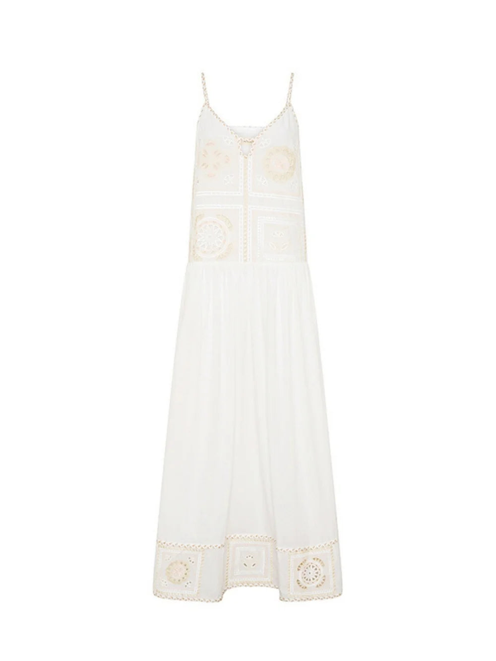 KIVARI - Delfie Maxi Dress in Ivory