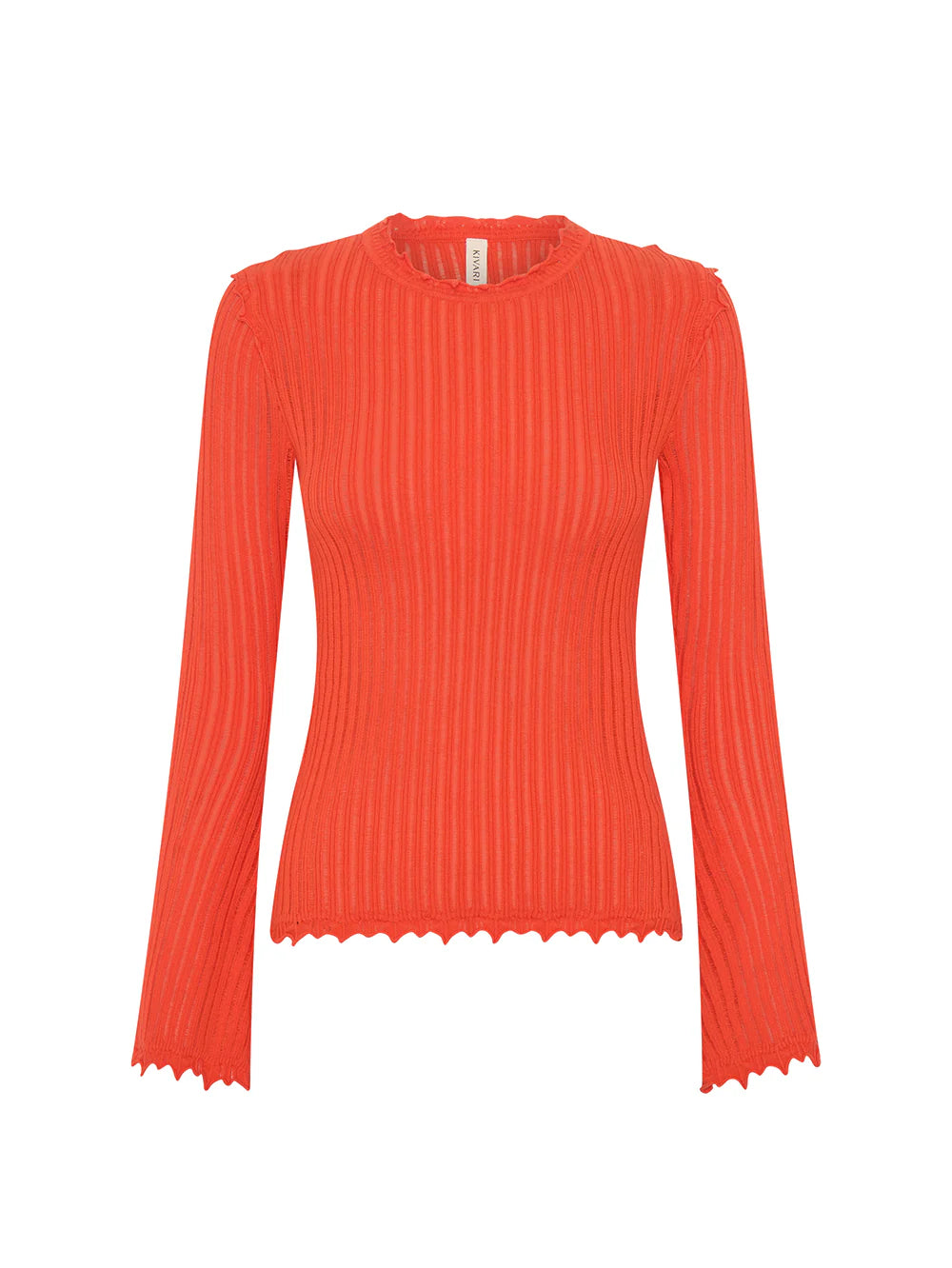 KIVARI - Diana Knit Top in Grape Fruit