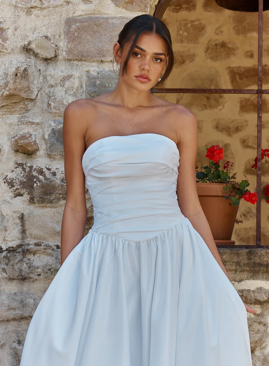 TANIA OLSEN Dolly Dress in Pure White
