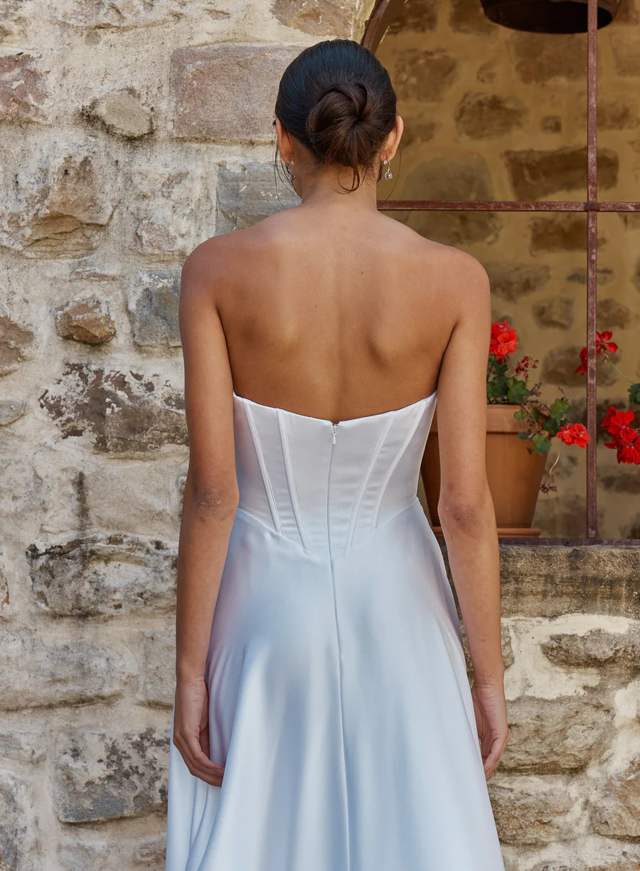 TANIA OLSEN Dora Dress in Pure White