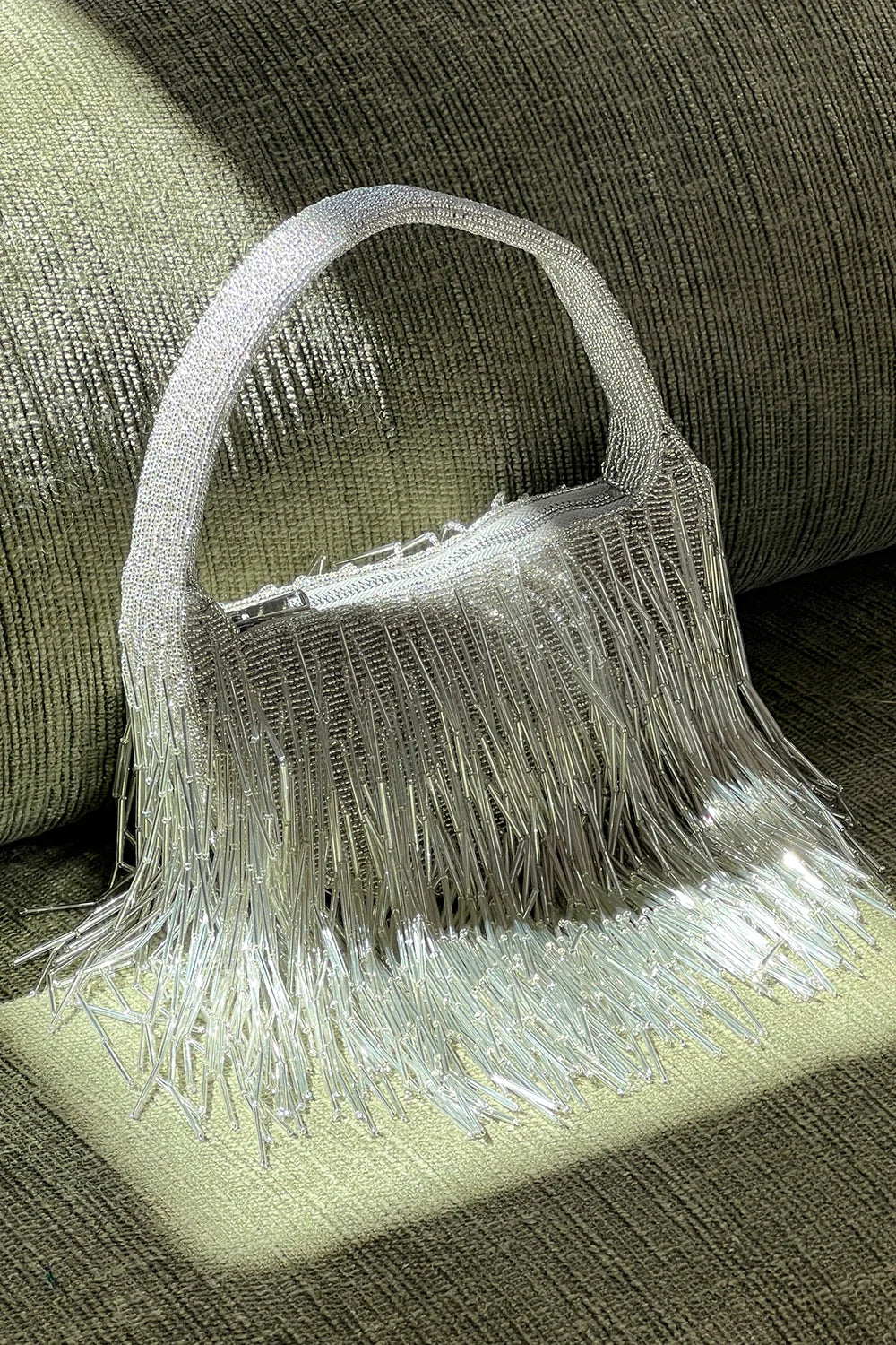 ACLER - Bead Birch Bag in Siver