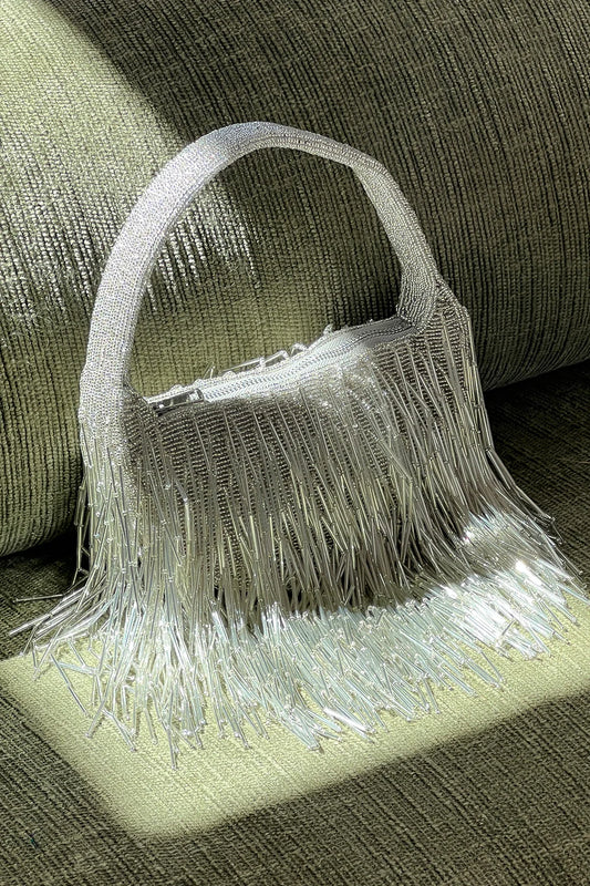 ACLER - Bead Birch Bag in Siver