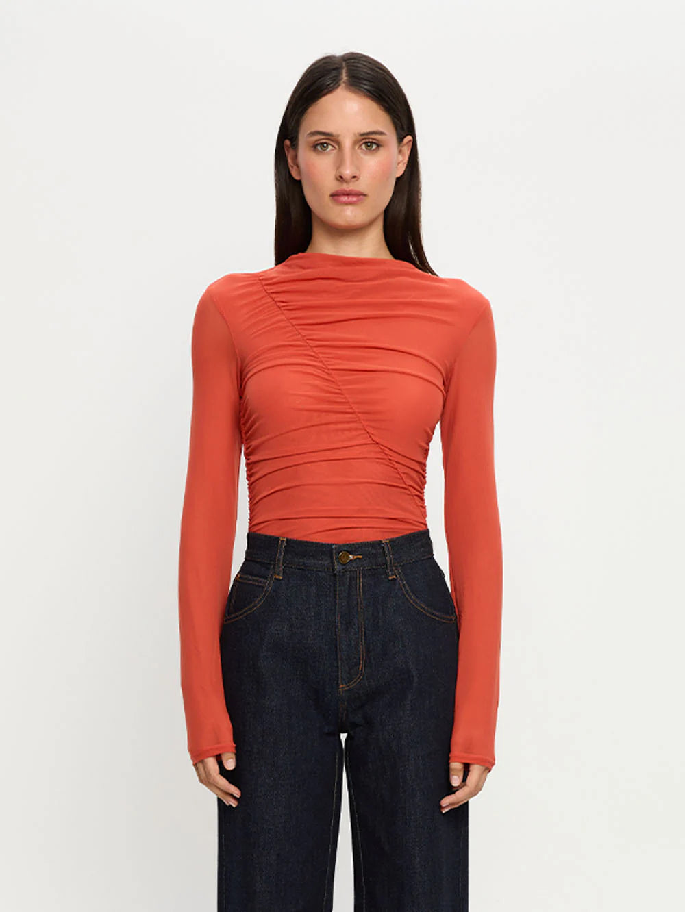 KIVARI - Dylan Mesh Top