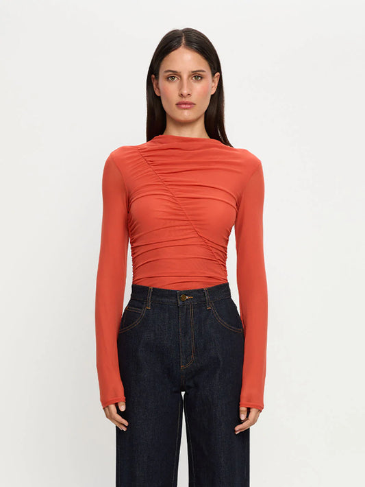 KIVARI - Dylan Mesh Top