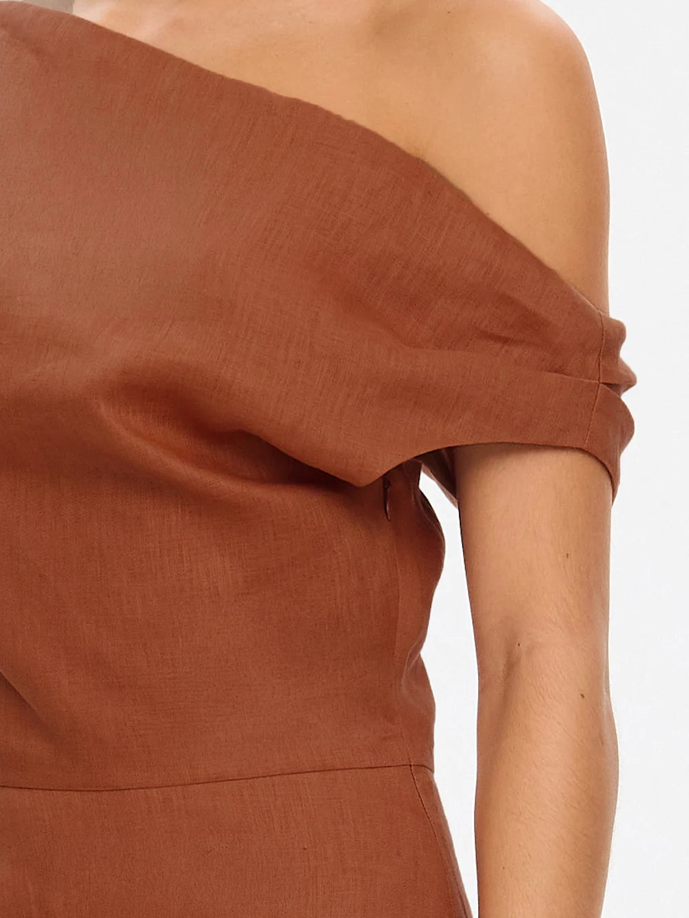 KIVARI - Cynthia Mini Dress in Tan