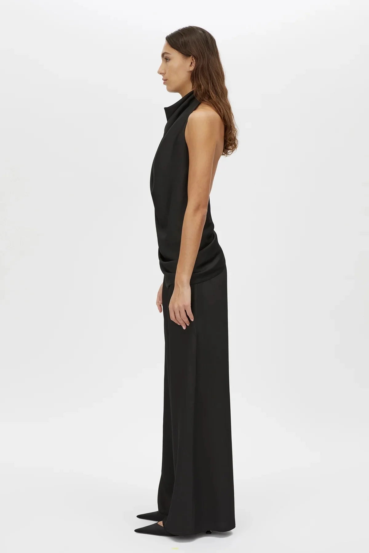 CAMILLA AND MARC - Elowyn Halter Top in Black