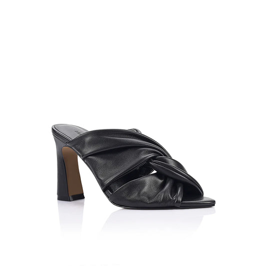 LANA WILKINSON - Esme Mule in Black Leather