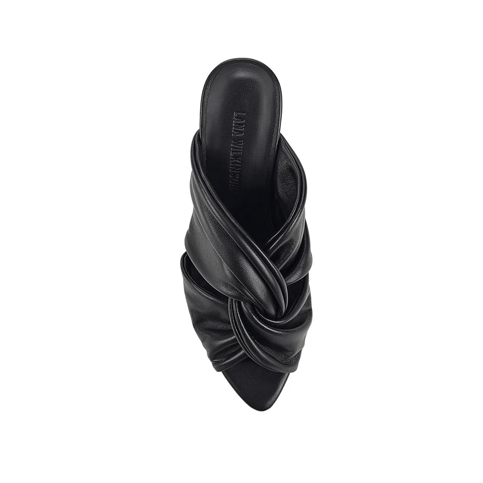 LANA WILKINSON - Esme Mule in Black Leather