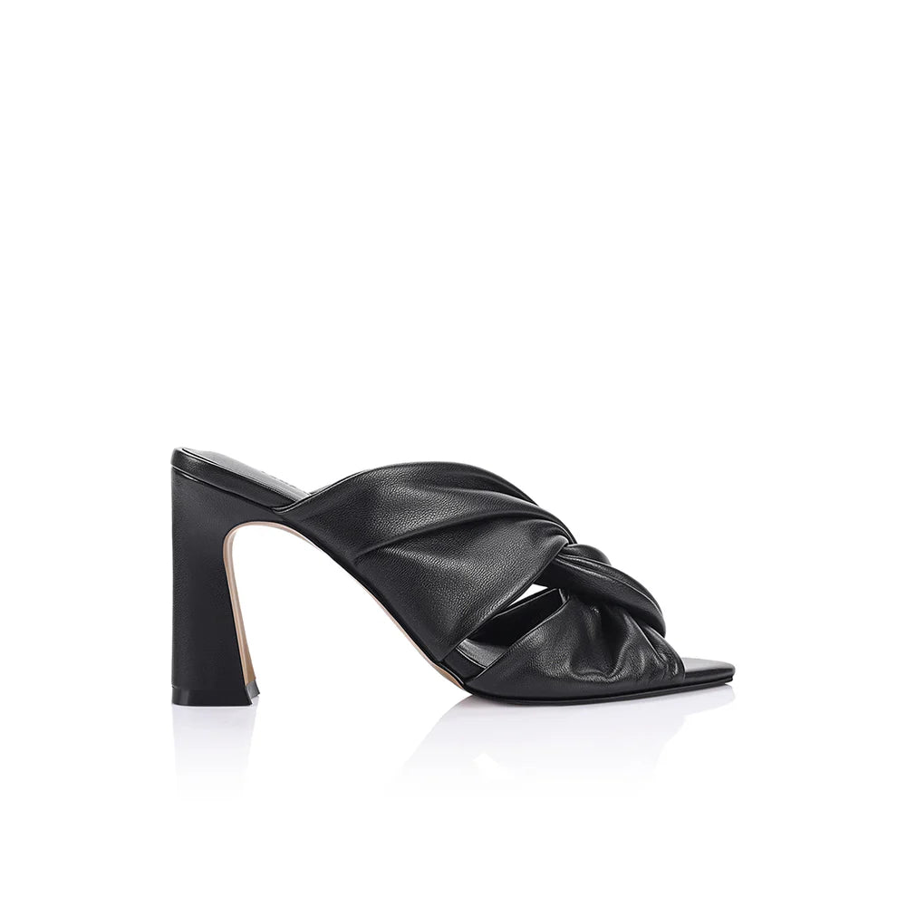 LANA WILKINSON - Esme Mule in Black Leather