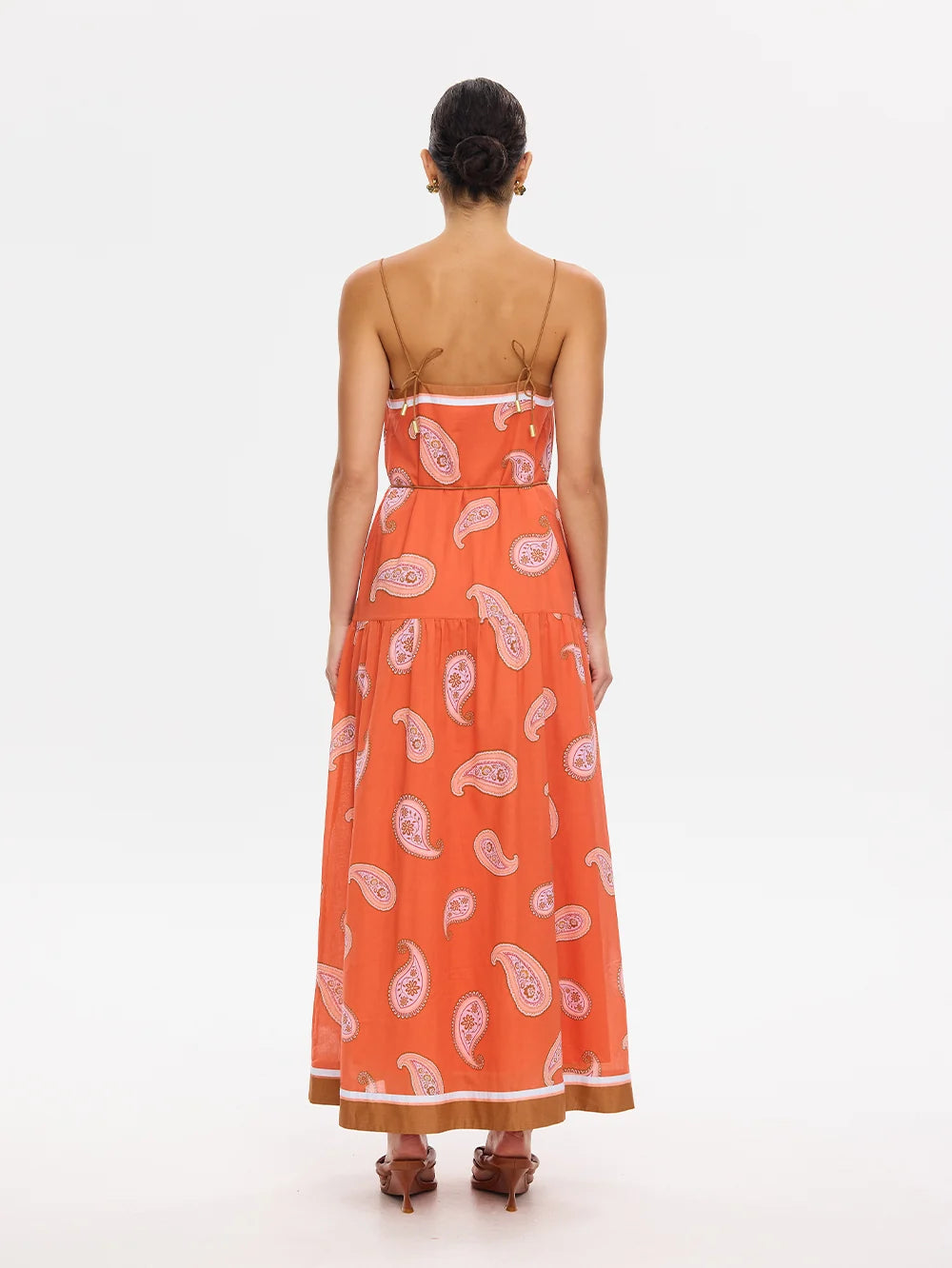 KIVARI - Ezra Maxi Dress IN CORAL
