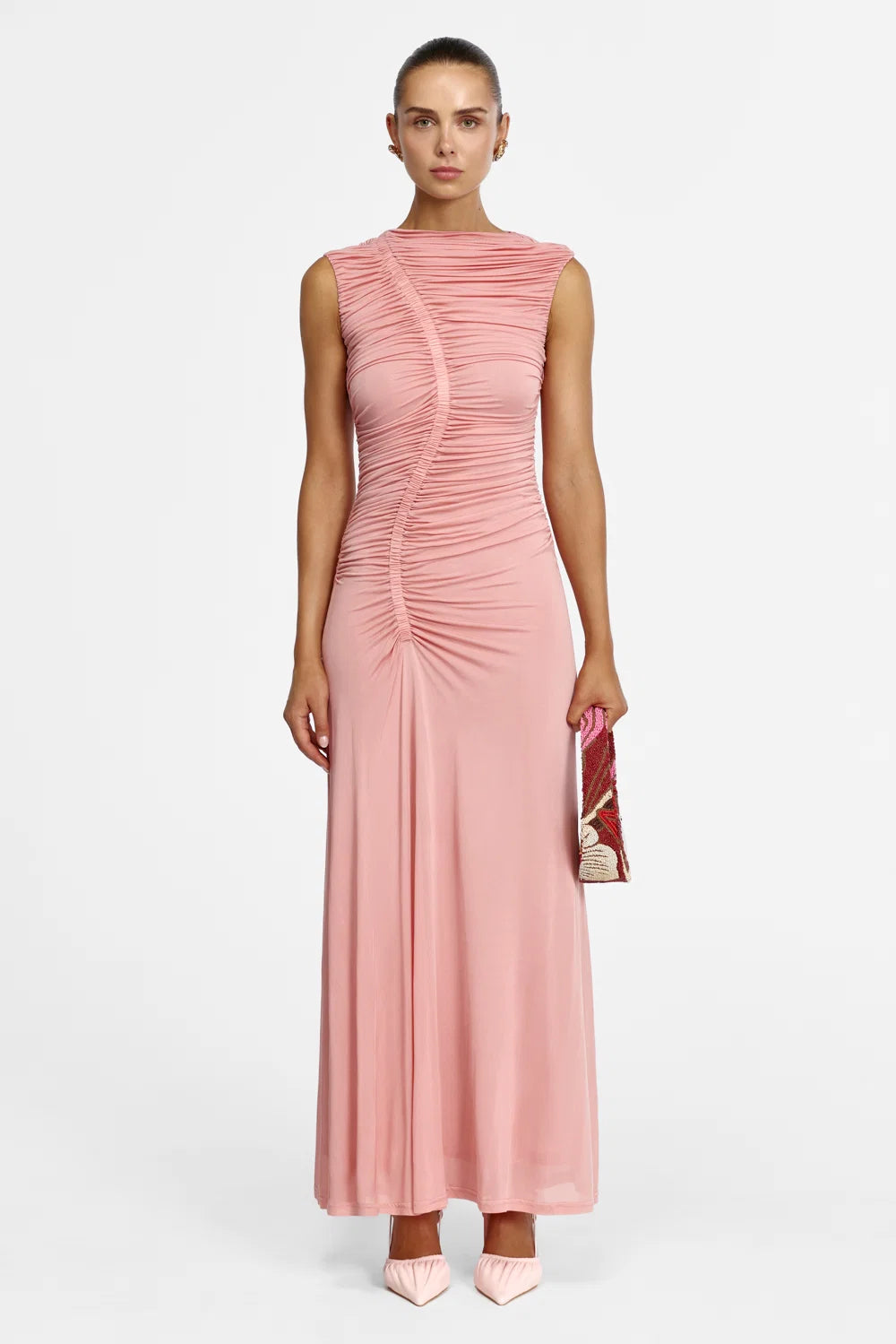 ACLER - Gillian Maxi Dress in Rose Petal