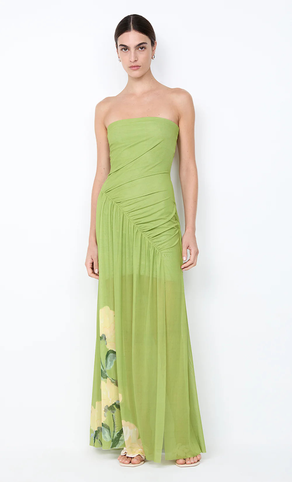 BEC + BRIDGE Citrina Strapless Dress-aniya floral