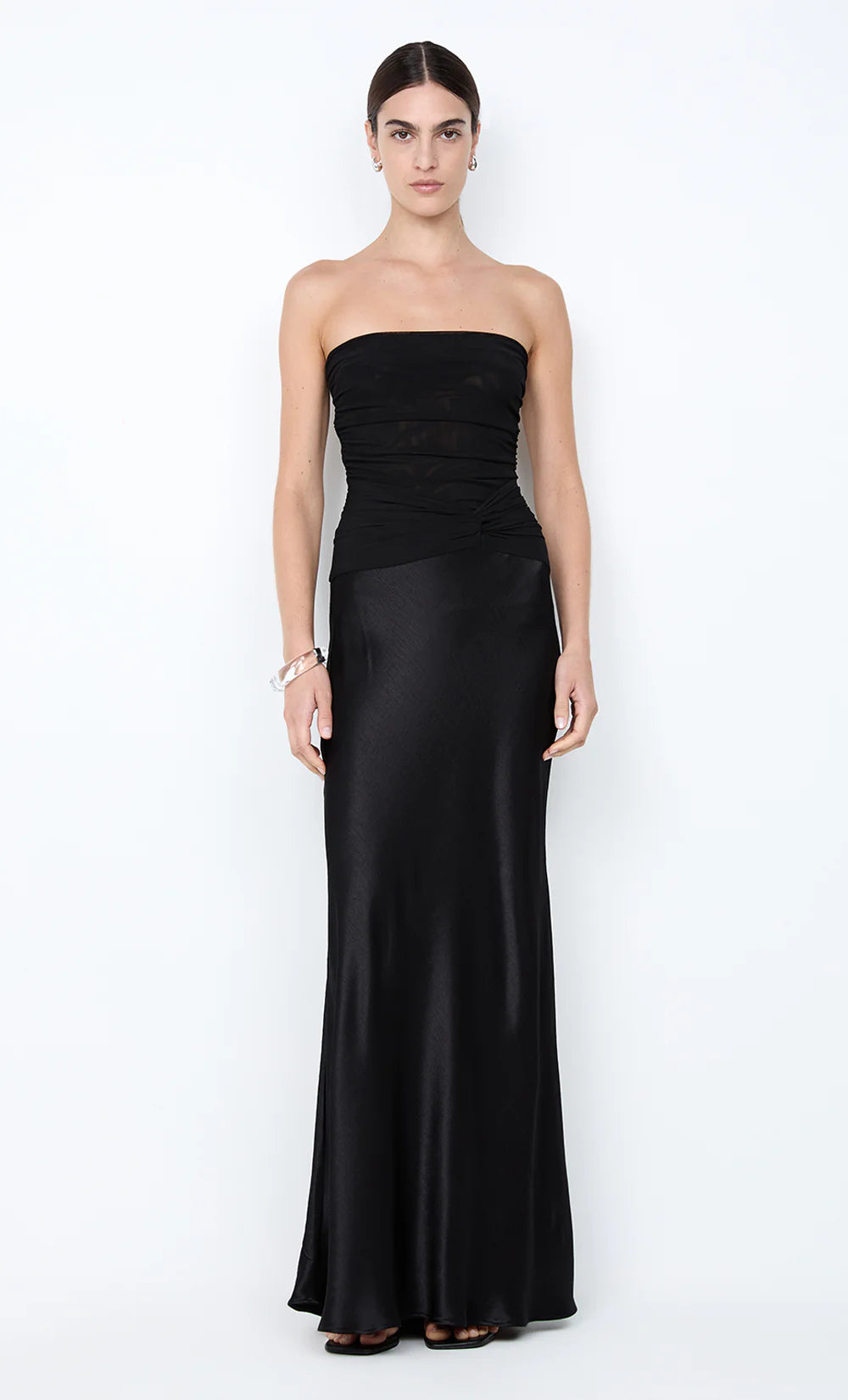 BEC+BRIDGE Millah Strapless Maxi-black