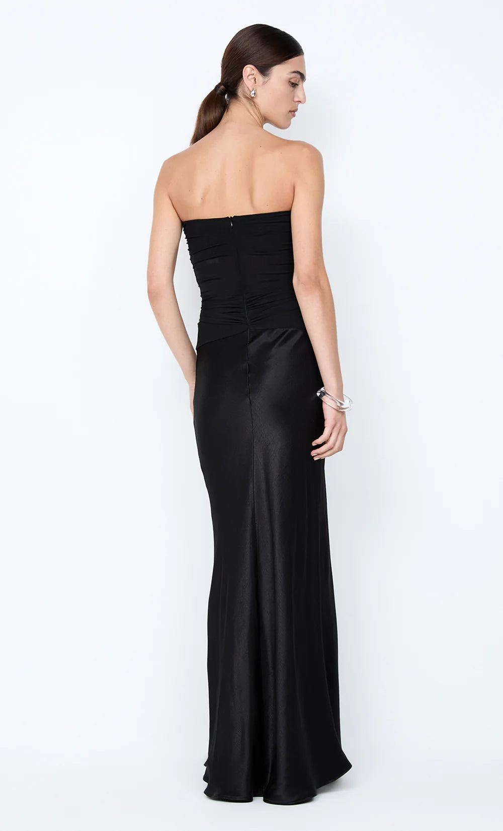 BEC+BRIDGE Millah Strapless Maxi-black