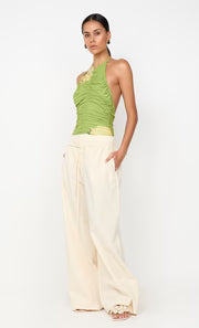 BEC + BRIDGE Citrina Halter-aniya floral