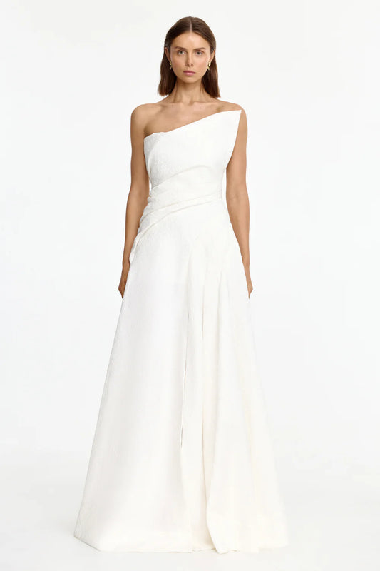 ACLER - Harpley Maxi Dress in Ivory