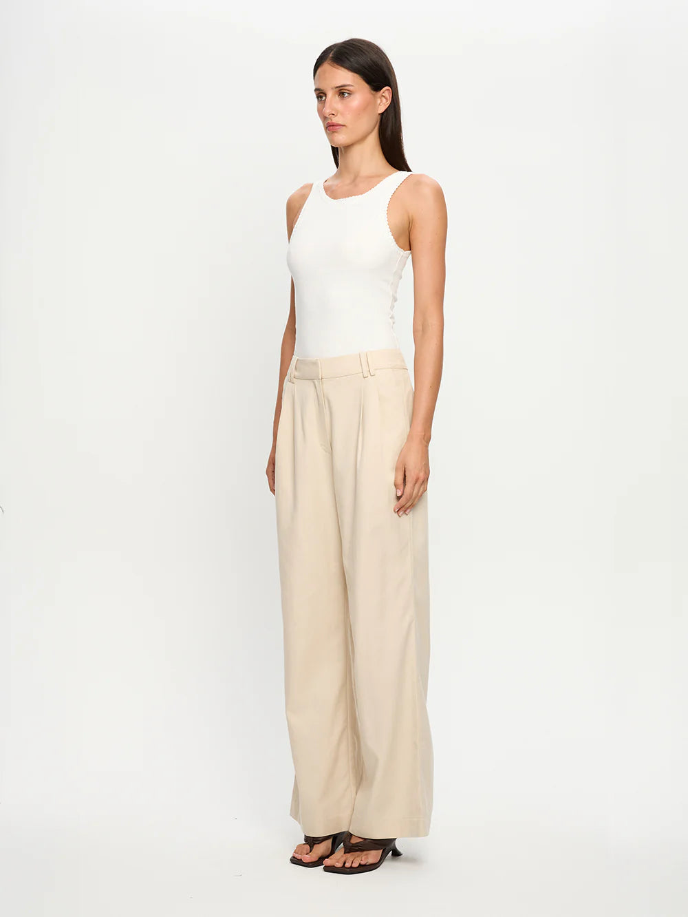 KIVARI - Hazel Pant - Cream