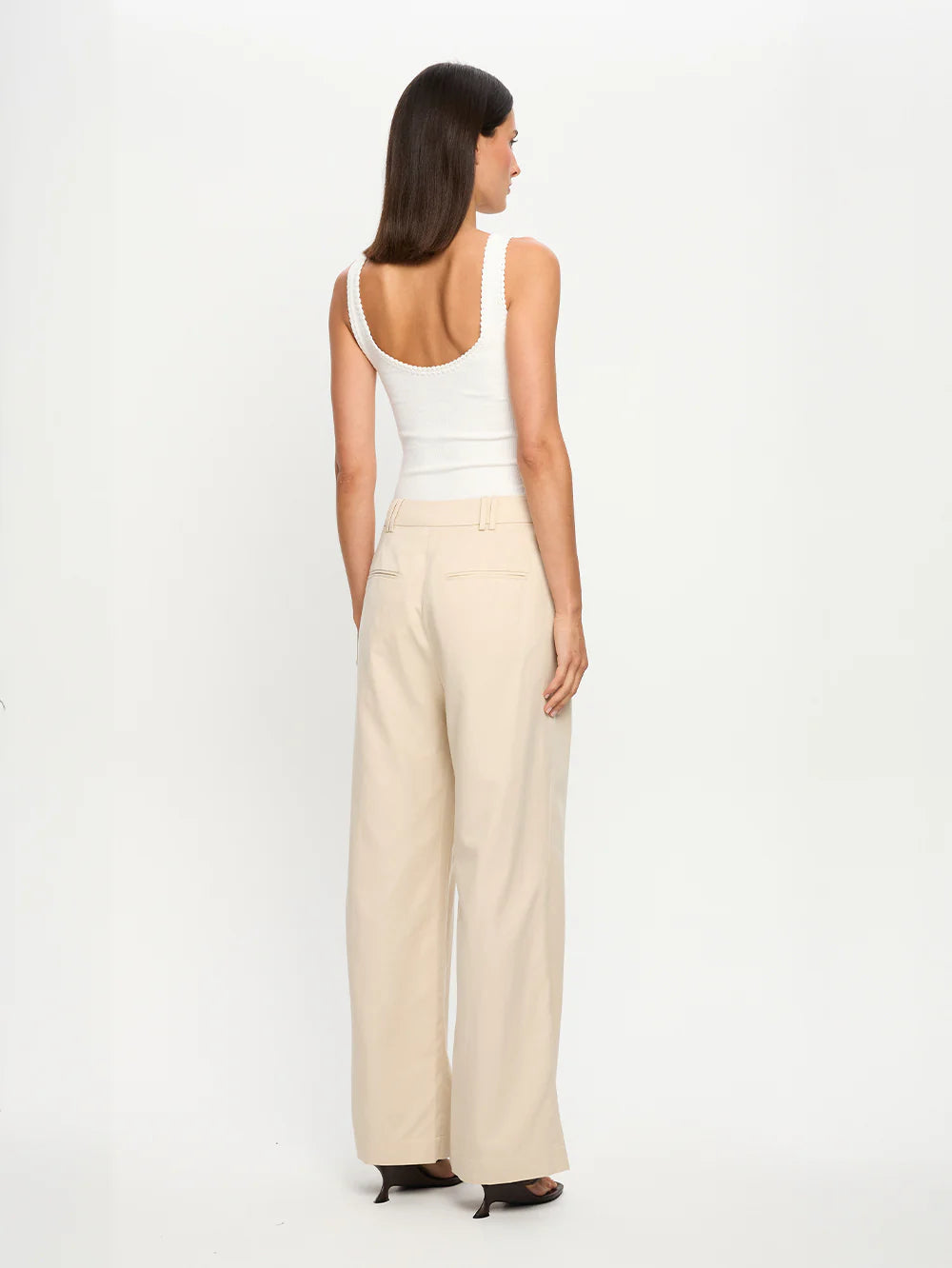 KIVARI - Hazel Pant - Cream