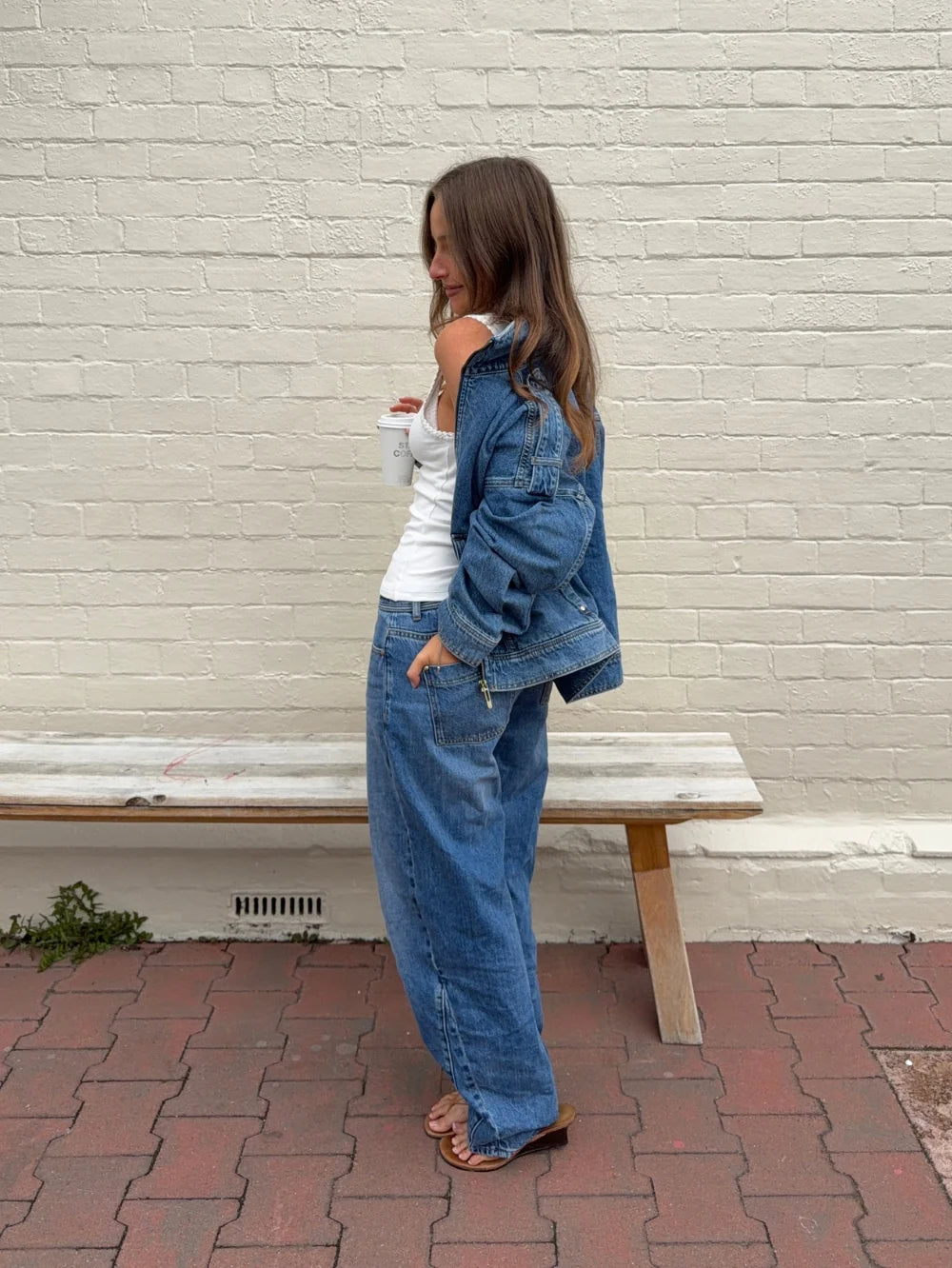 KIVARI - Dylan Jean in Drift Blue