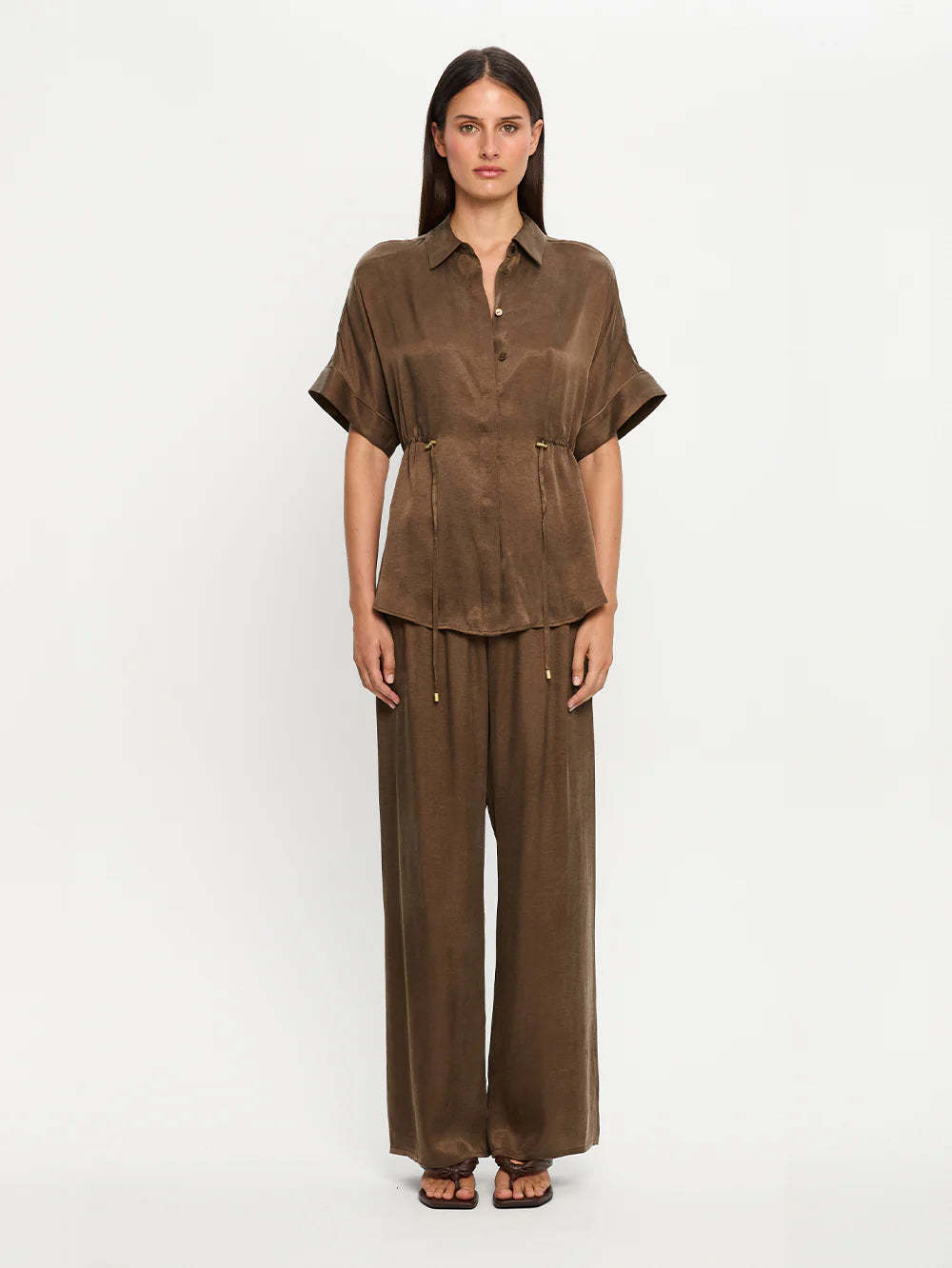 KIVARI - Jaxon Shirt in Mocha
