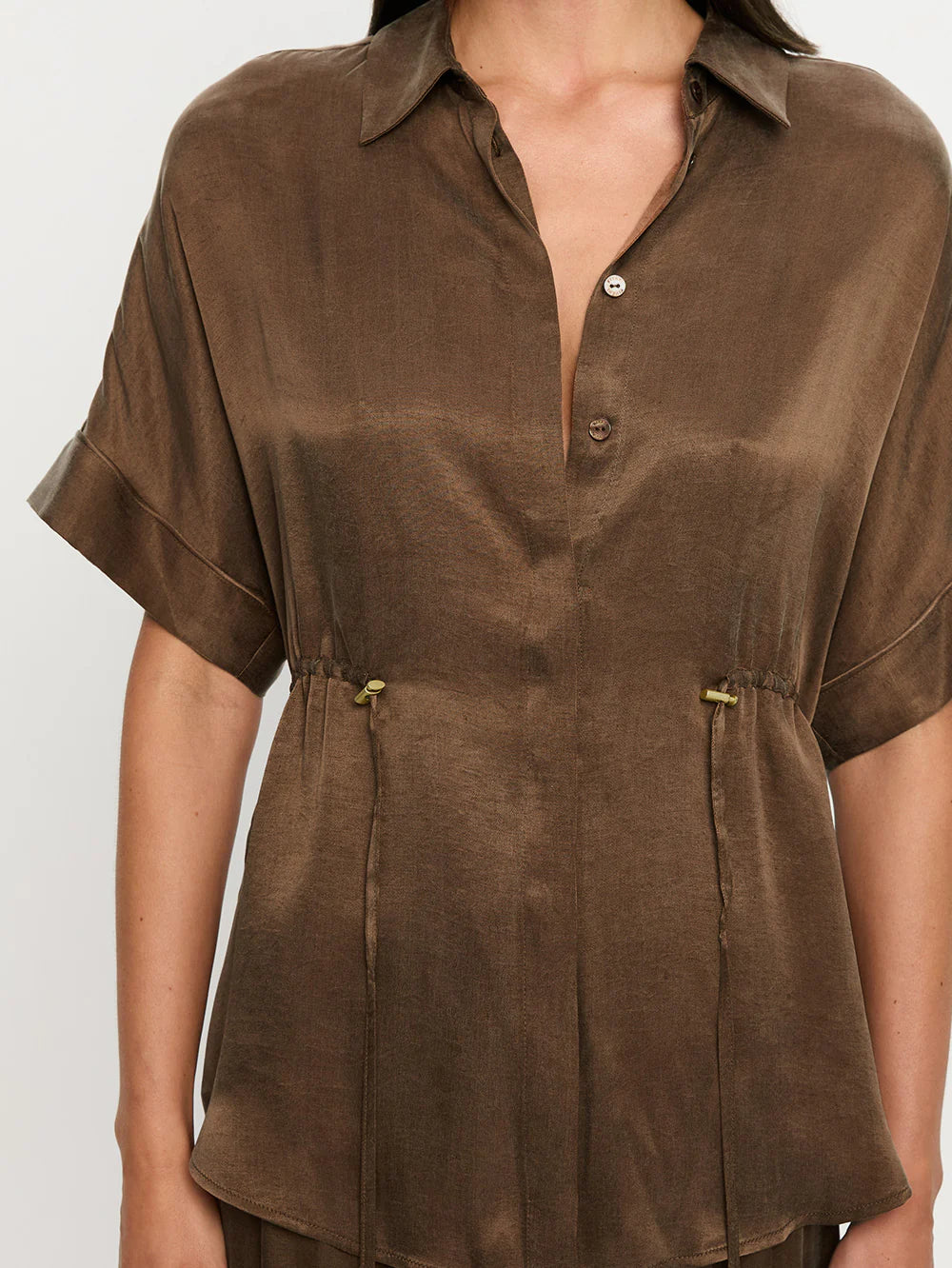 KIVARI - Jaxon Shirt in Mocha