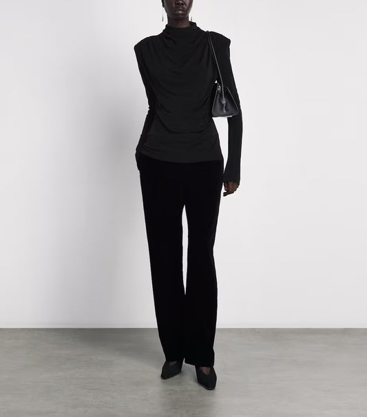 Camilla and Marc - Katerina Long Sleeve Top IN BLACK