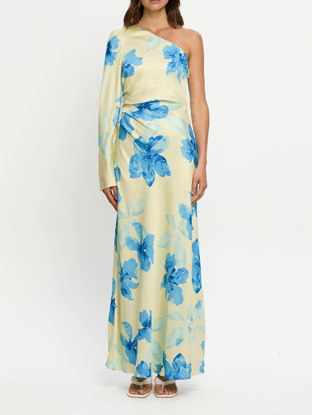 KIVARI - Sophie One Sleeve Maxi Dress