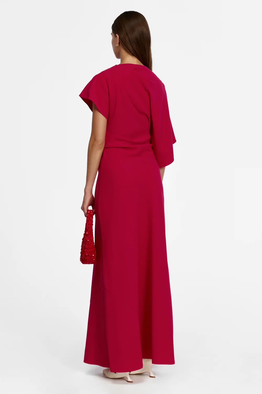 Acler - Lansvale Maxi Dress in BERRY
