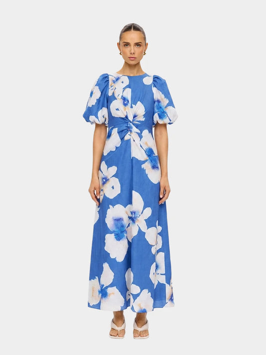 KIVARI - Rowena Maxi Dress IN BLUE