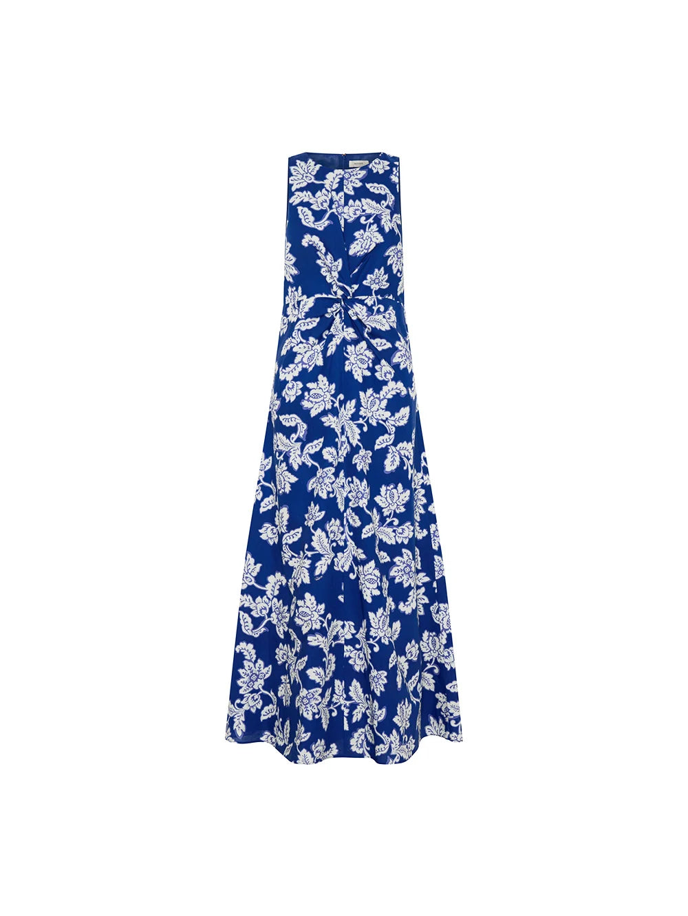 KIVARI - Linda Maxi Dress in Blue Floral