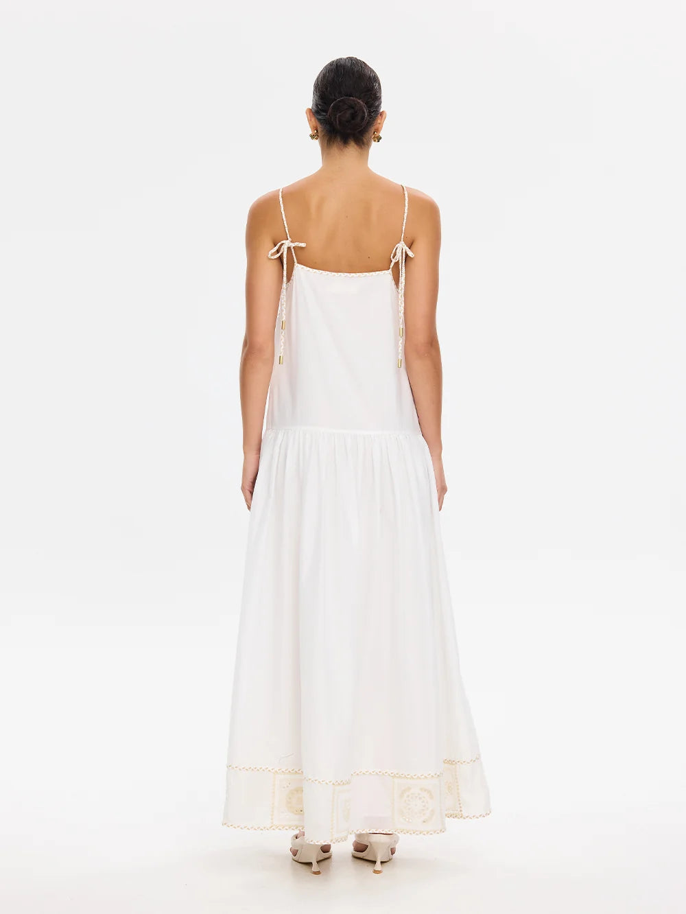 KIVARI - Delfie Maxi Dress in Ivory