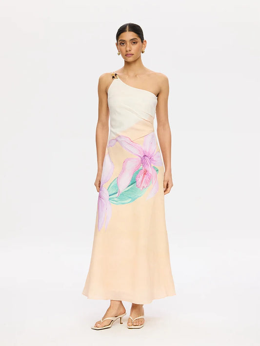 KIVARI - Teresa Maxi Dress IN PINK