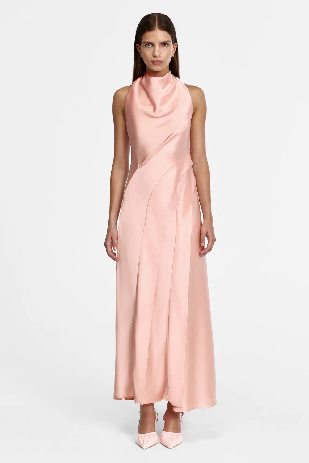 ACLER - Lecha Maxi Dress in Soft Flamingo