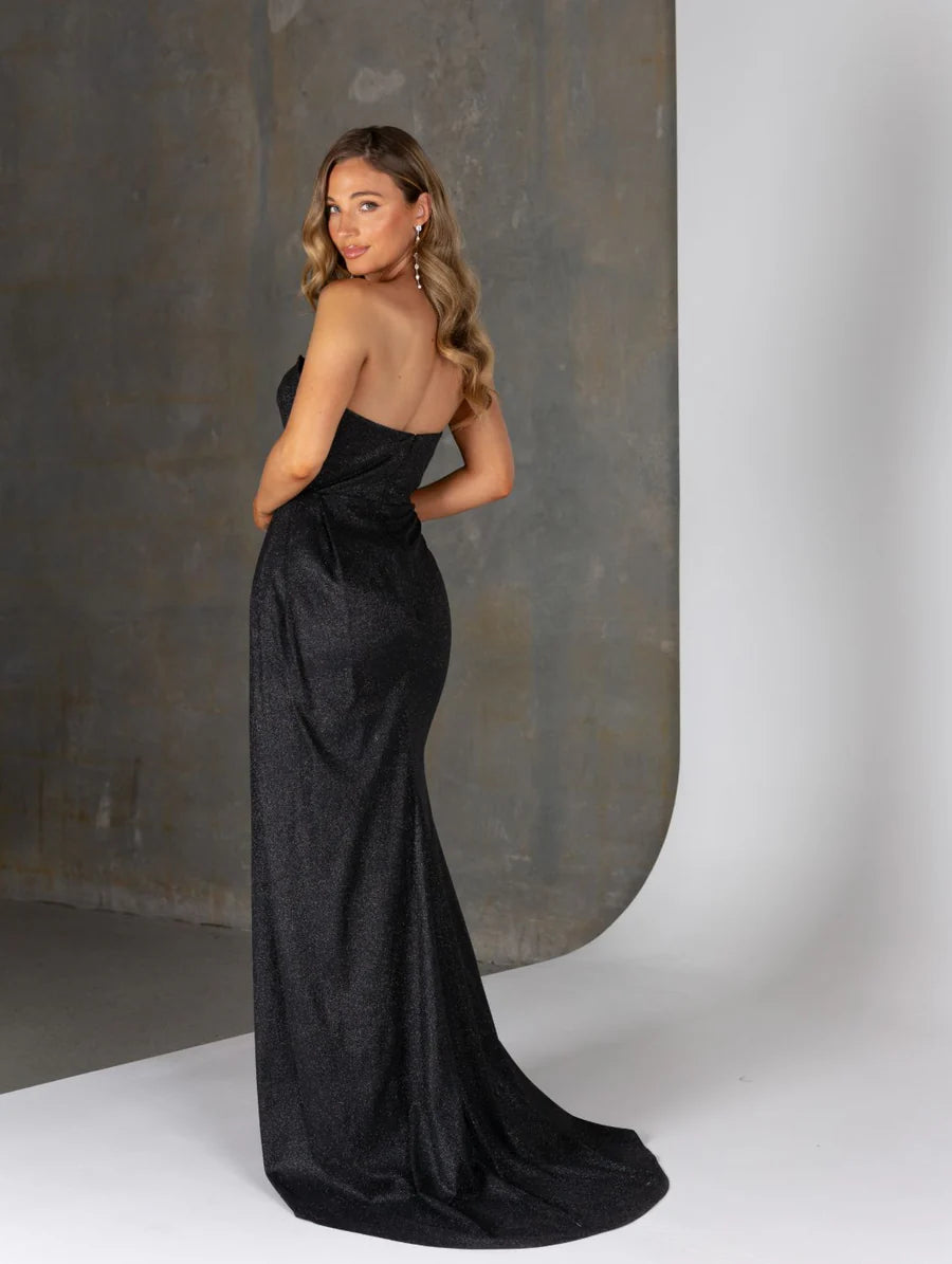 TANIA OLSEN Livia Dress in Black