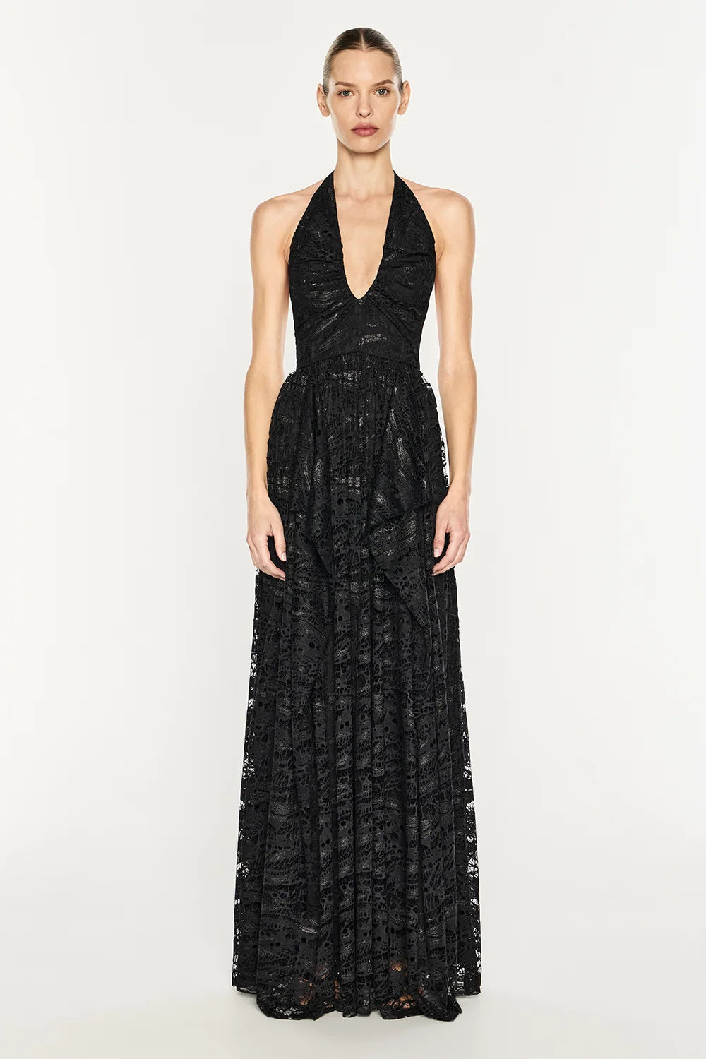 Manning Cartell - Masterpiece Halter Dress IN BLACK