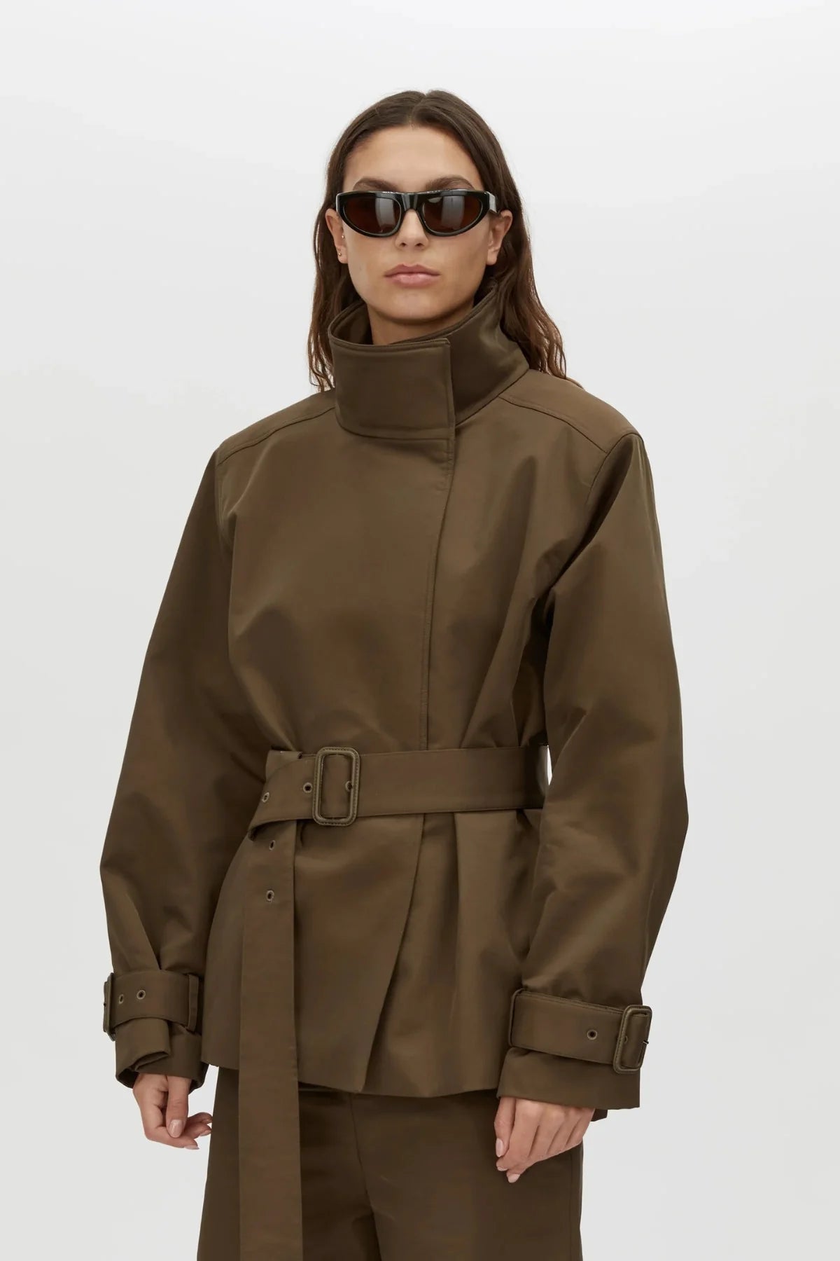 CAMILLA AND MARC Mahdavi Puffer Jacket in Cypress