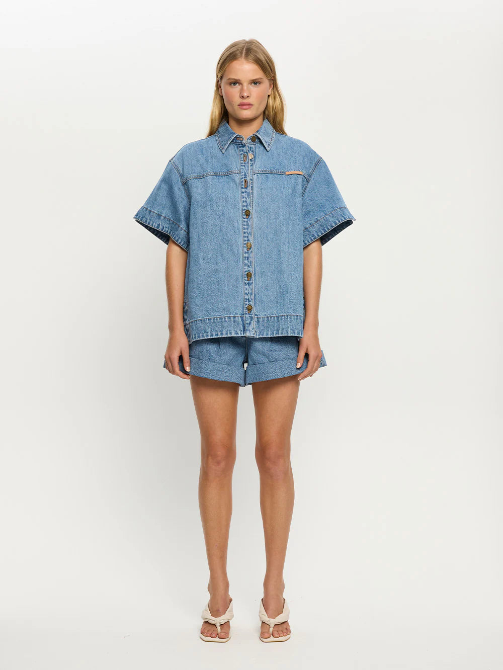 KIVARI Marla Denim Shirt