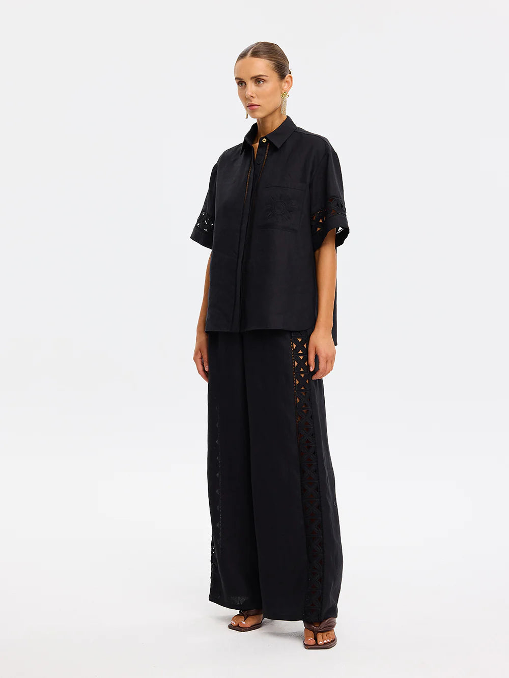 KIVARI - Marley Shirt in Black