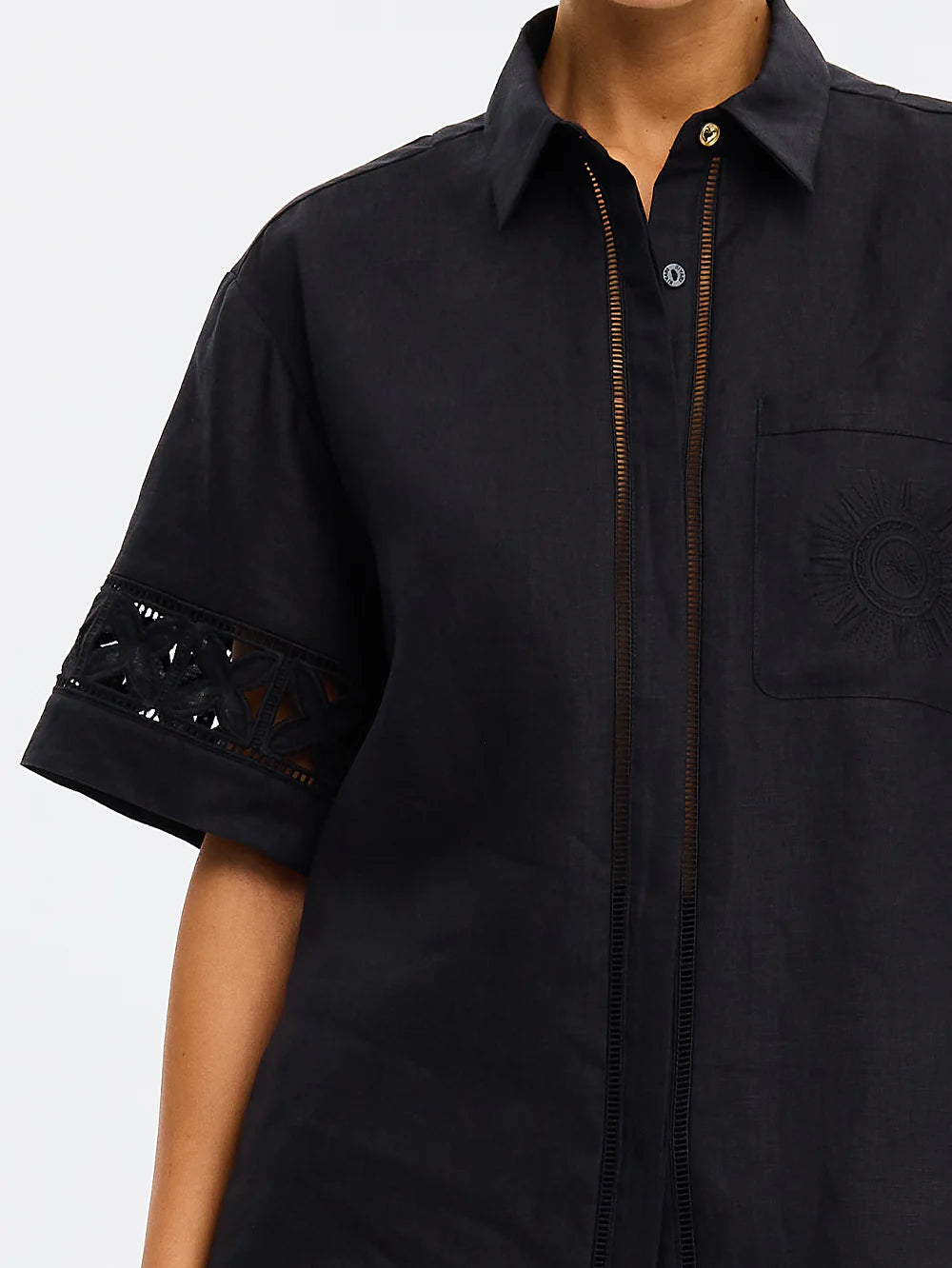 KIVARI - Marley Shirt in Black
