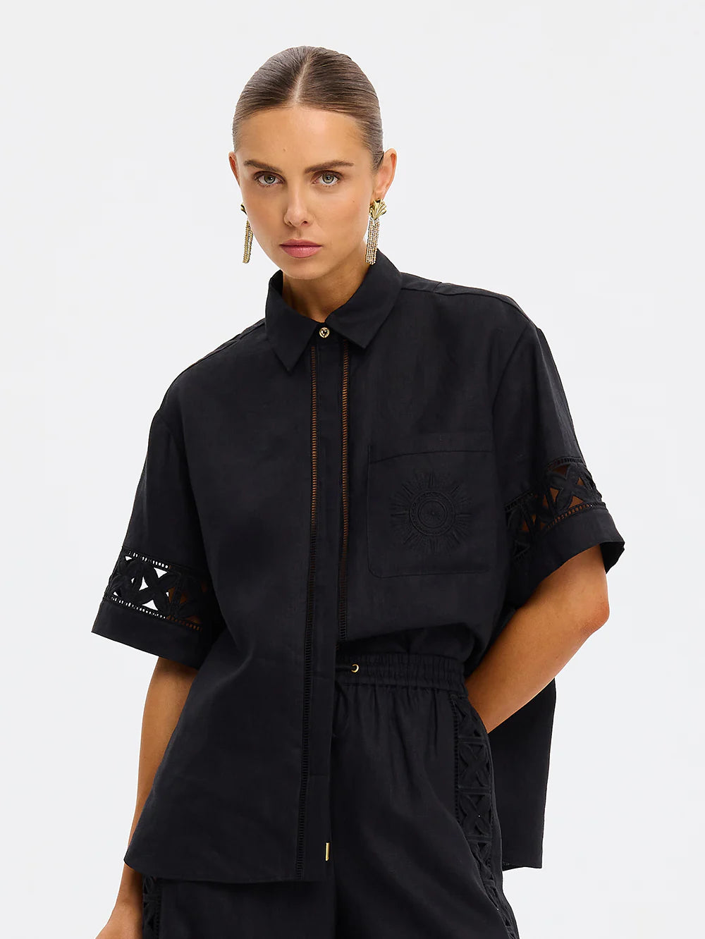 KIVARI - Marley Shirt in Black