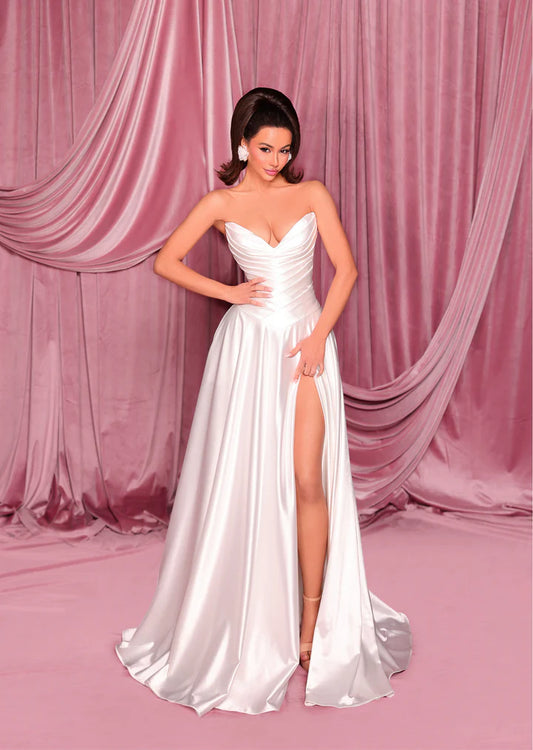 NICOLETTA Daisy Dress-ivory