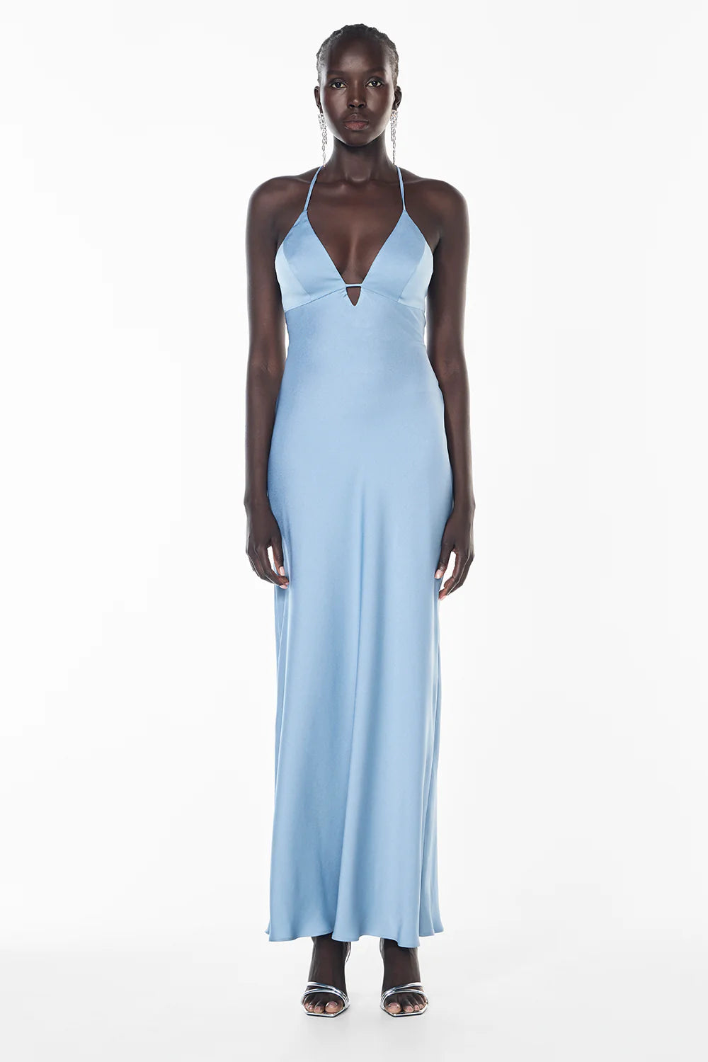 MANNING CARTELL - Time to Shine Slip Dress in Powder Blue
