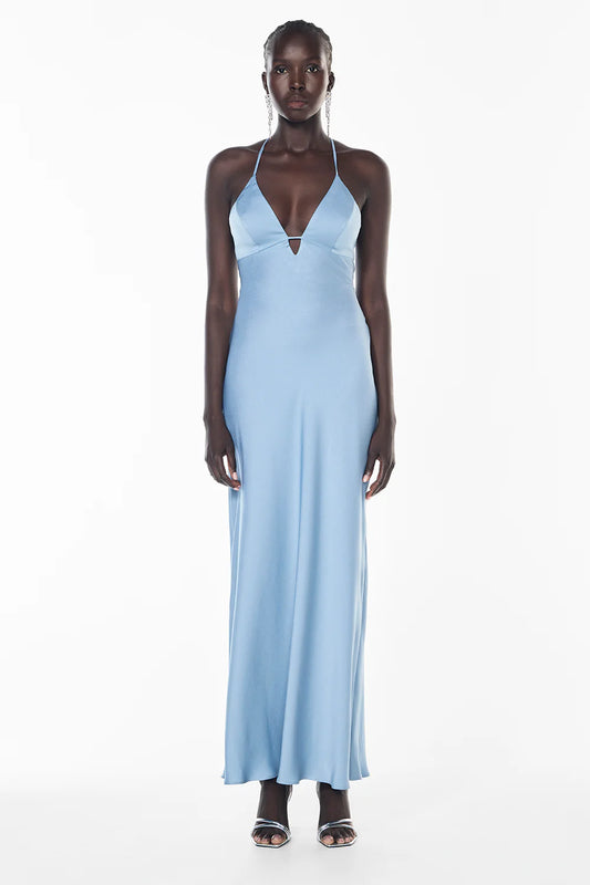 MANNING CARTELL - Time to Shine Slip Dress in Powder Blue